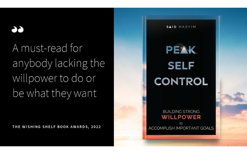 Peak Self Control E-book with a small introduction on the side