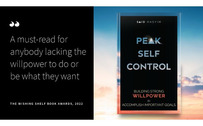 Peak Self Control E-book with a small introduction on the side - Personal Development eBooks