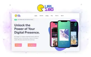 URL shortener - URL180 - Streamline Your Digital Marketing banner