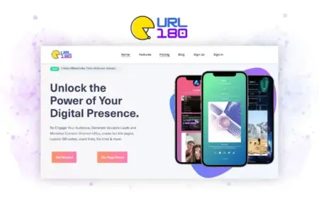 URL shortener - URL180 - Streamline Your Digital Marketing banner