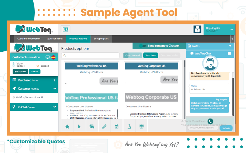 Sample agent tool window