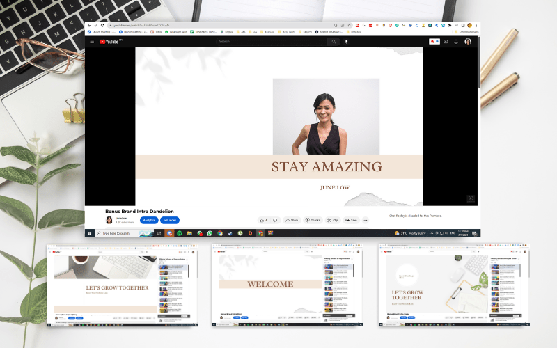 Canva branding template