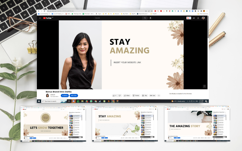 Branding Canva Video Template in Canva Marketing templates bundle
