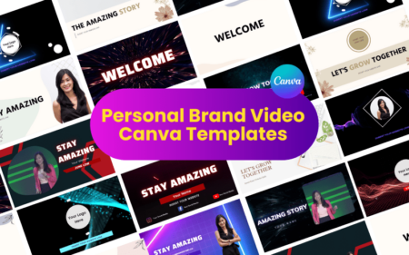 Collage of Amazing Personal Branding Canva Templates