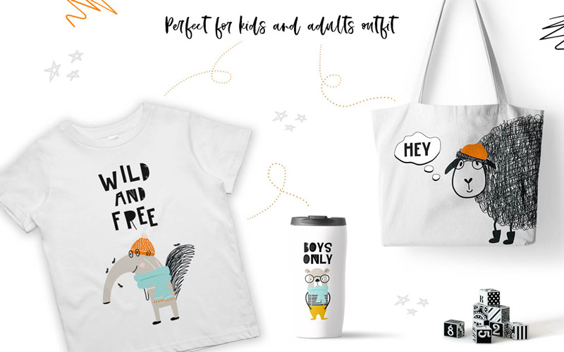 Kids Graphic Design - Outfits