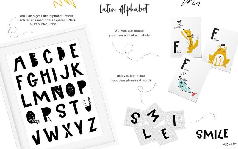 Kids Graphic Design - ABC