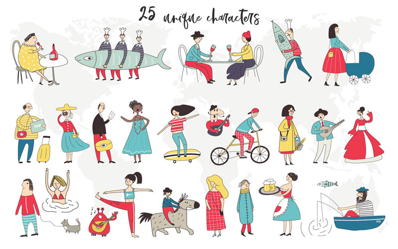 Characters