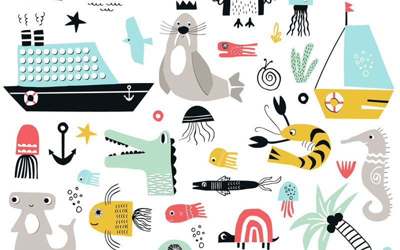 Kids Graphic Design Bundle - Clip Art