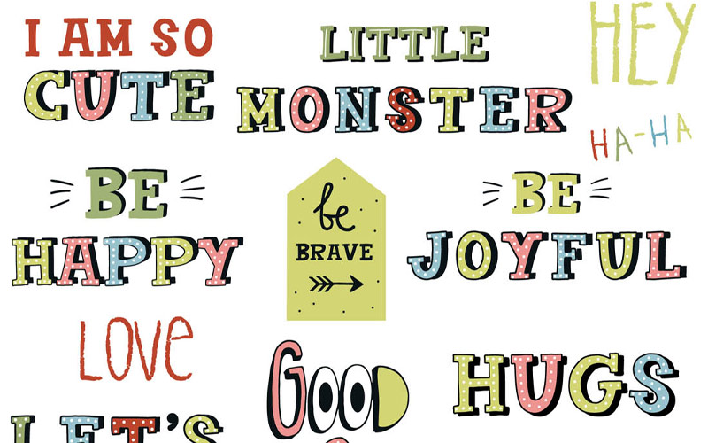 Color Lettering