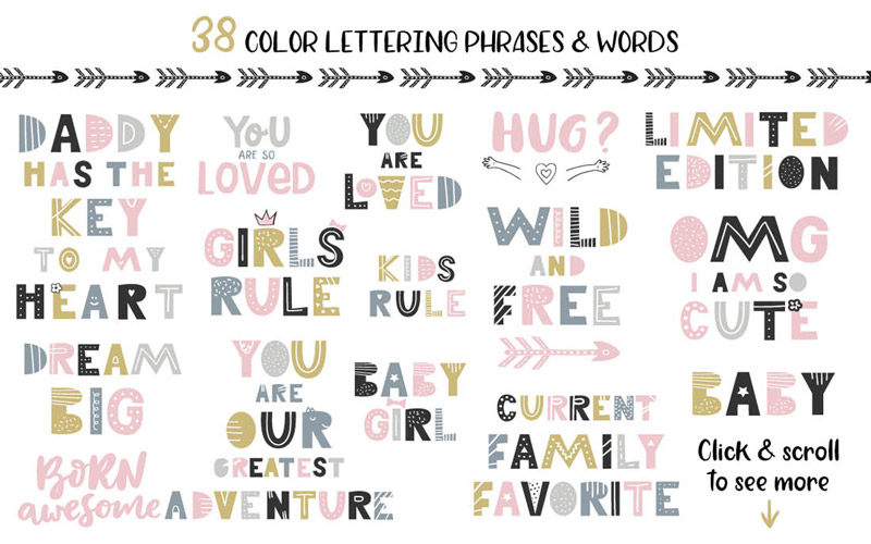 Color Lettering
