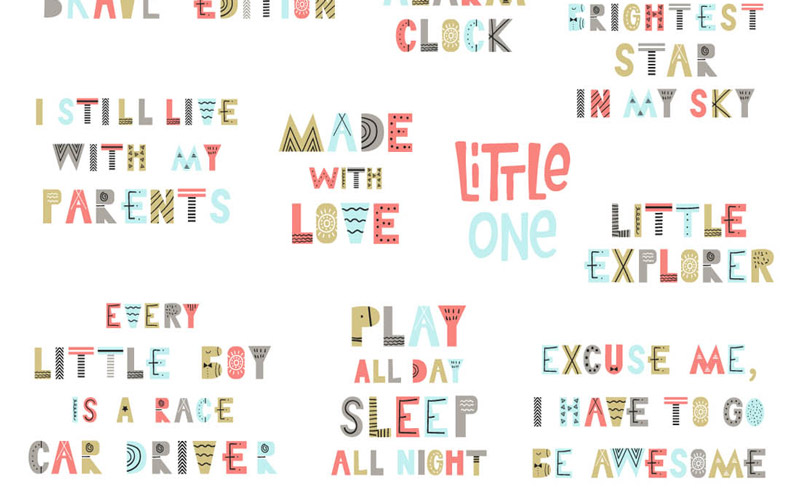Color Lettering