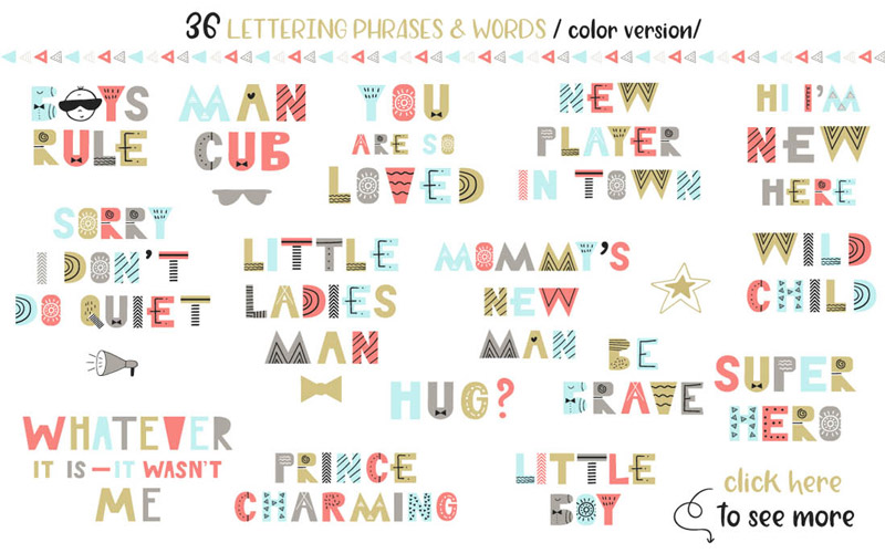 Color Lettering