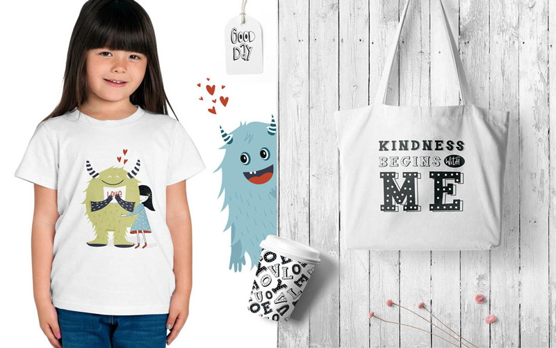 Girl & Monster