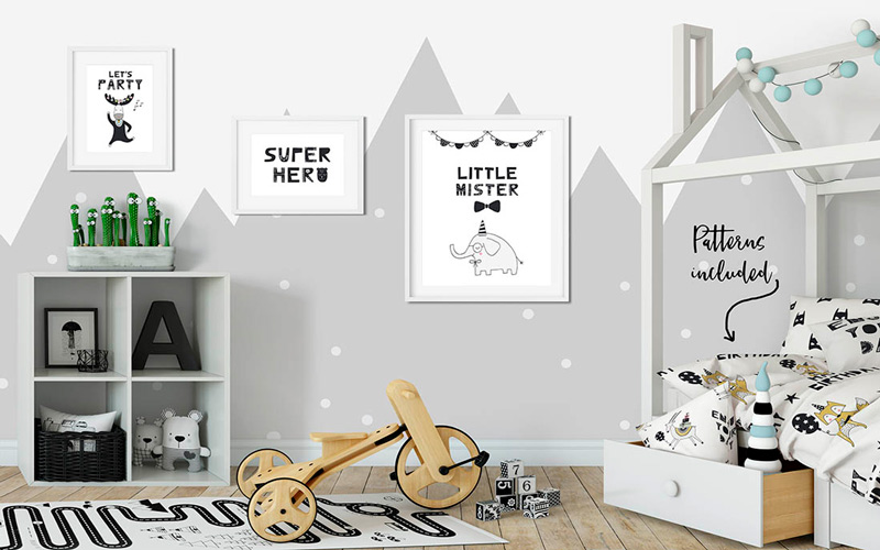 Kids Graphic Design Bundle - Kids Interior