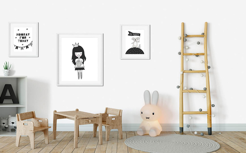 Kids Graphic Design Bundle - Kid Interior