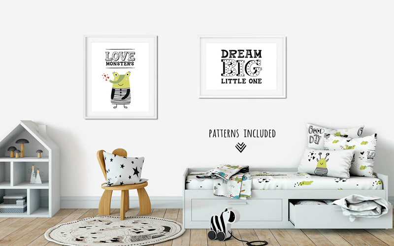 Kids Graphic Design Bundle - Kids Interior