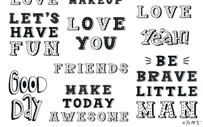 Lettering