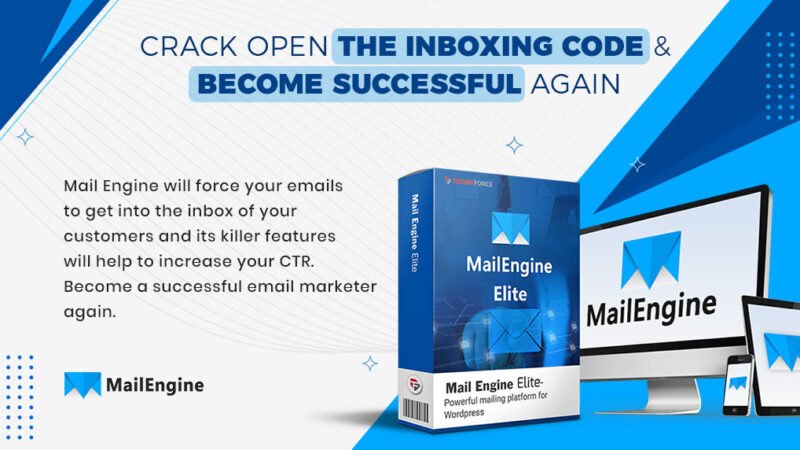 MailEnginePro- A tool which will help the marketing process skyrocket its reach.