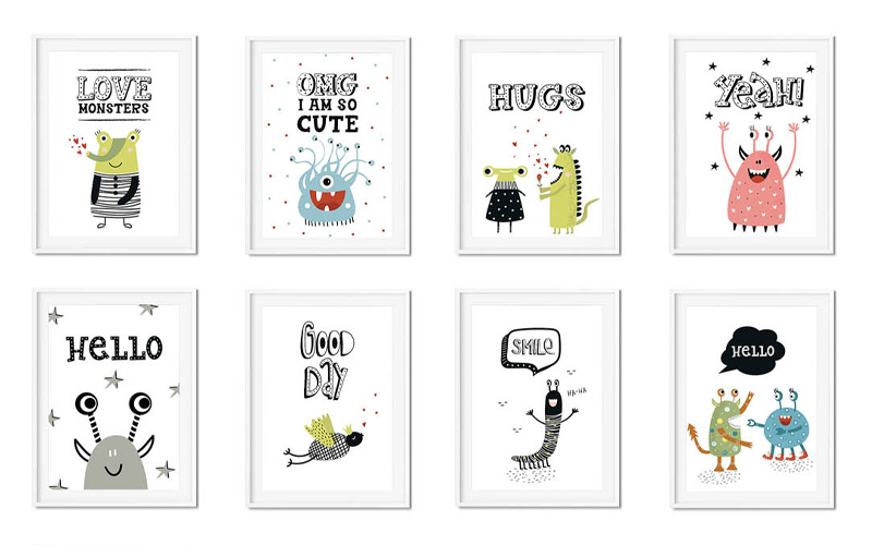 Kids Graphic Design Bundle - Patterns