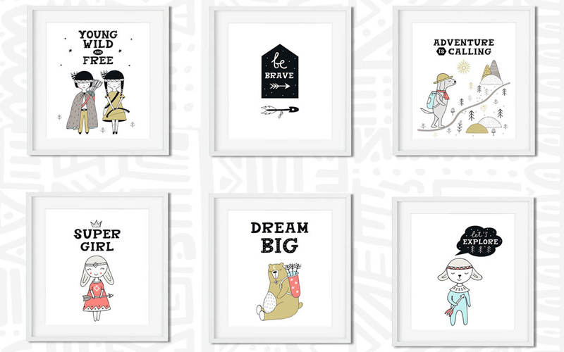 Kids Graphic Design Bundle - Posters