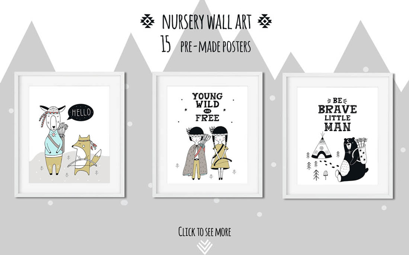Kids Graphic Design Bundle - Posters
