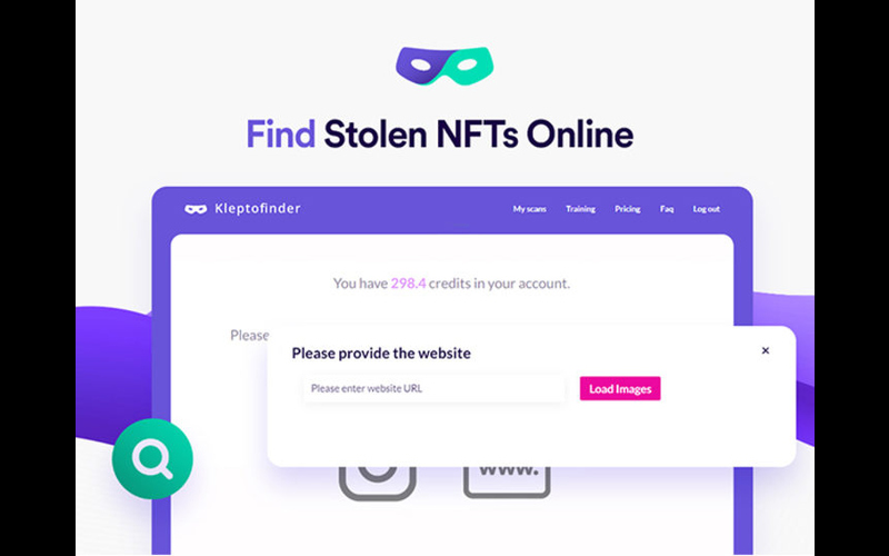 Kleptofinder - Find Stolen NFT online feature image