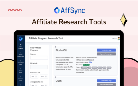 AffSync - Featured Image - Affiliate Research Program Tool