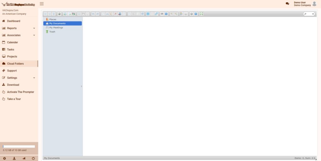 Cloud Folders Of PnaPna - employee computer monitoring software
