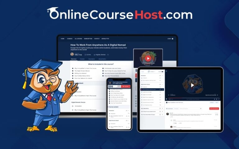 OnlineCourseHost.com – Create & Sell Online Courses