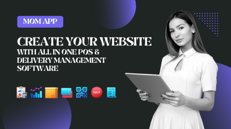 MOM SHOP APP – An Online Marketplace Creation Tool