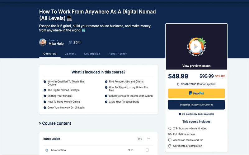 OnlineCourseHost.com - Overview