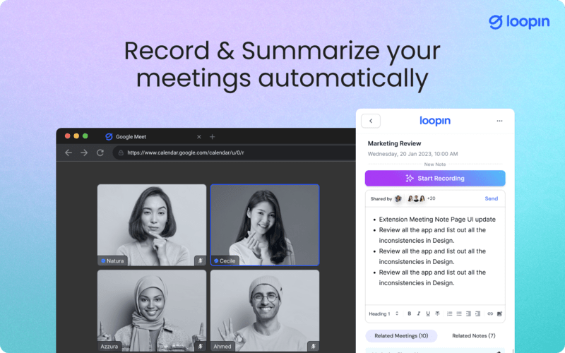 Record & Summarize Your Meetings Automatically with Meeting Assistant Tool