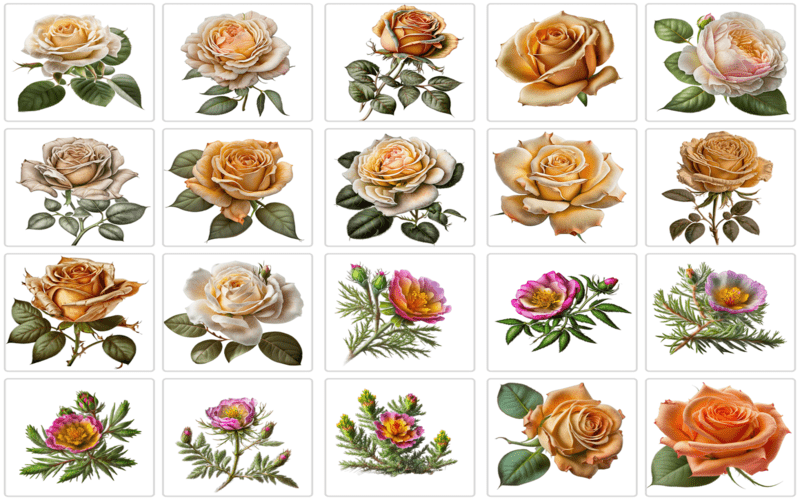 Downloadable rose graphics