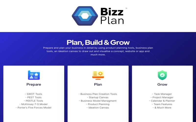 Plan, Build & Grow