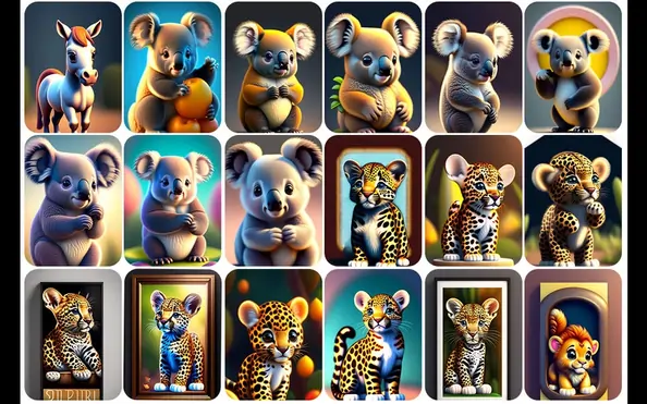 cute Koala and animal illustrations