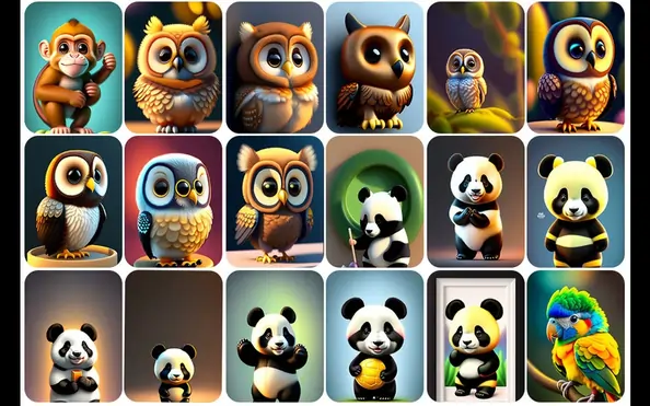 cute animal illustrations