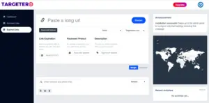 Expired Links menu displaying the number of Expired Links and their expiration date and more - url shortener