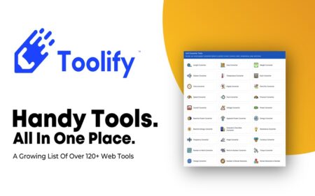 A preview of the Toolify's Dashboard.