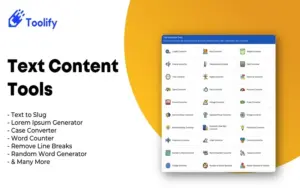 Text Content Tools