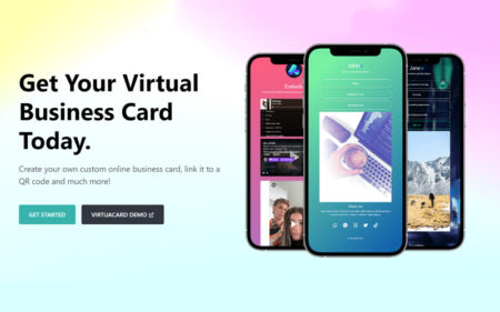 Virtual Visiting and business card maker