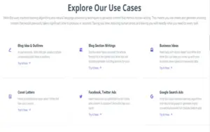 Write bot Ai content generation tool showcasing multiple features designed to write different types of content - ai content writer lifetime deal