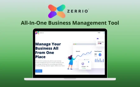 Zerrio Business Manageent tool Lifetime Deal Feature Image, lifetime deals, lifetime deal, lifetime software deals, crm lifetime deal