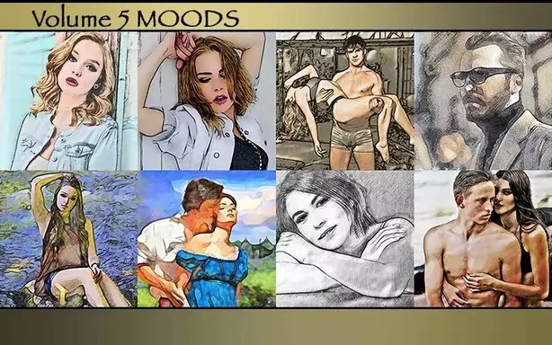 A collage of effects