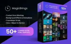 50+ Magic Coming Soon HTML Templates | Lifetime Access