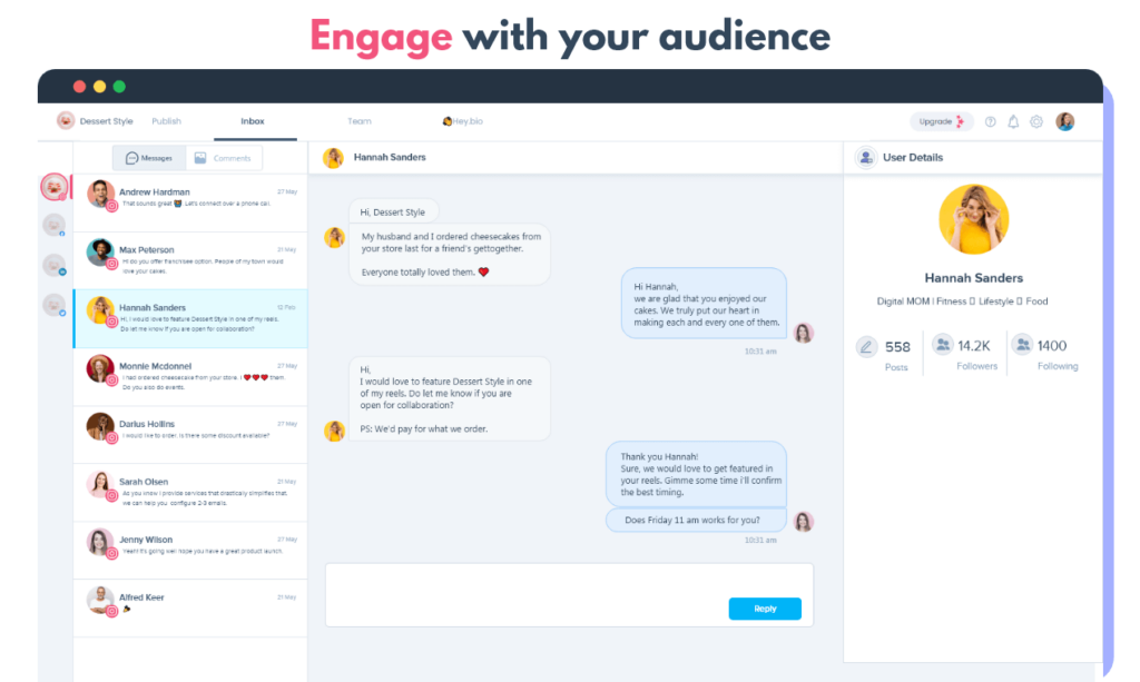 Awesome Social Customer Engagement Feature On Laptop Screen