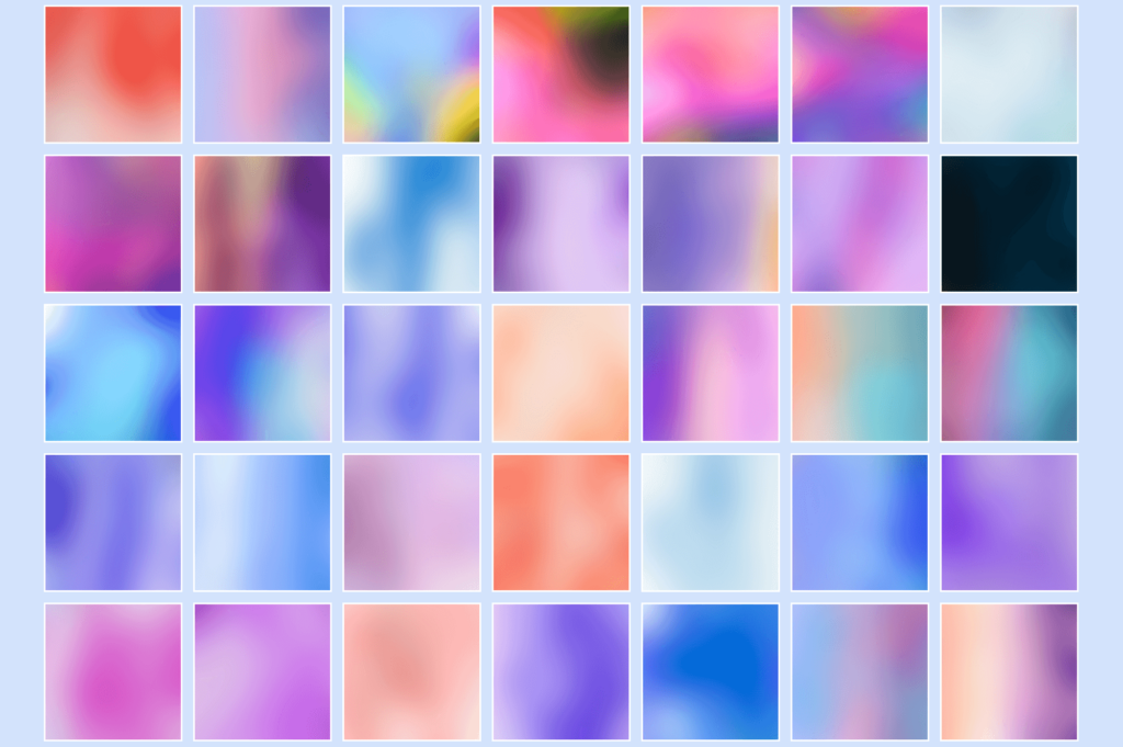Abstract Blurry Background with Soft Color Palette"