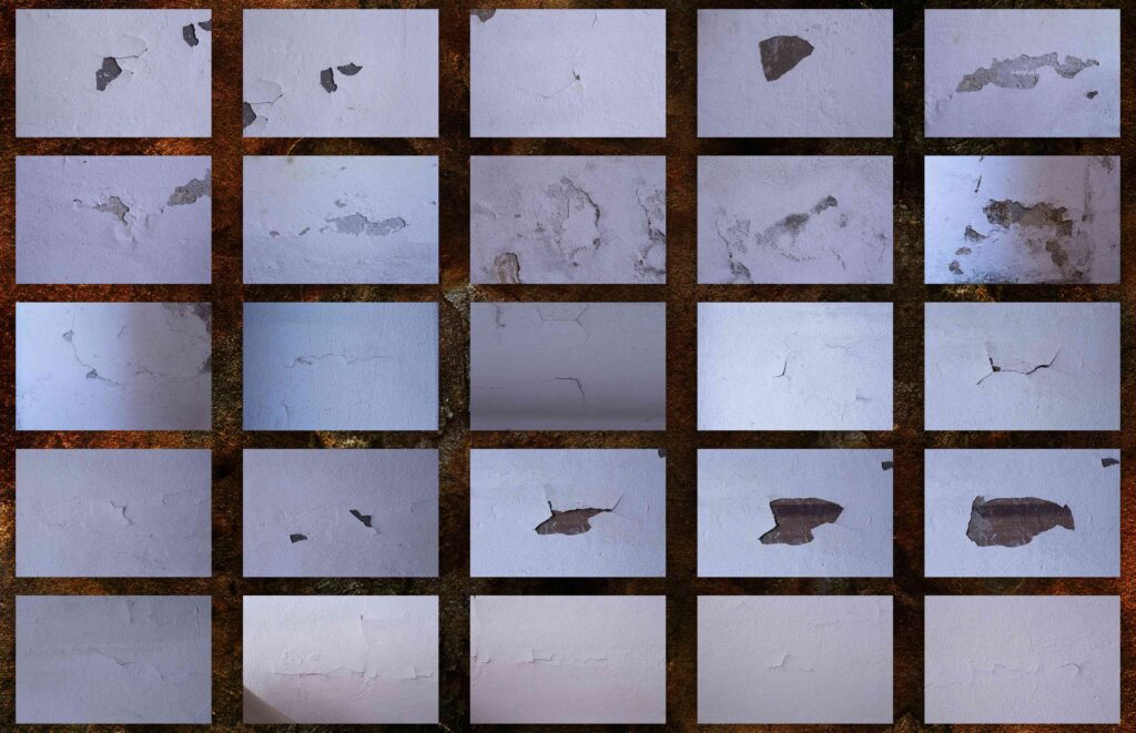 Abstract Cracks Textures in a Variety of Styles