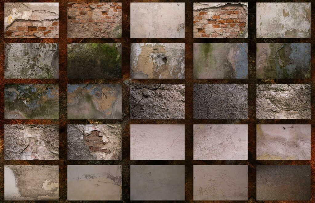 Fascinating Cracks Patterns for Design and Art Projects