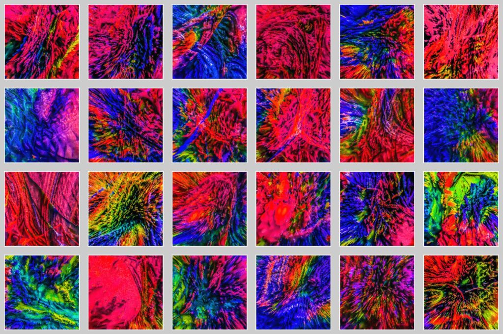 Captivating Displaced Effects in a Preview Display