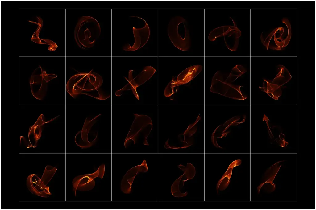 A blazing inferno of fiery orange flames